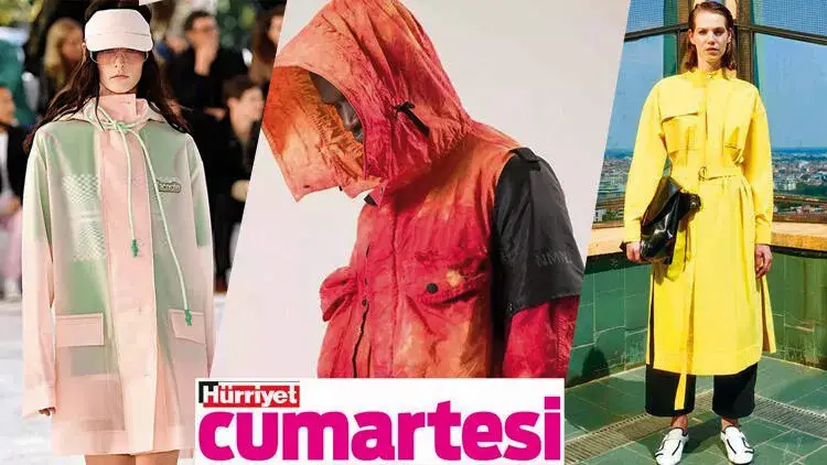 بارانی زرد دخترانه